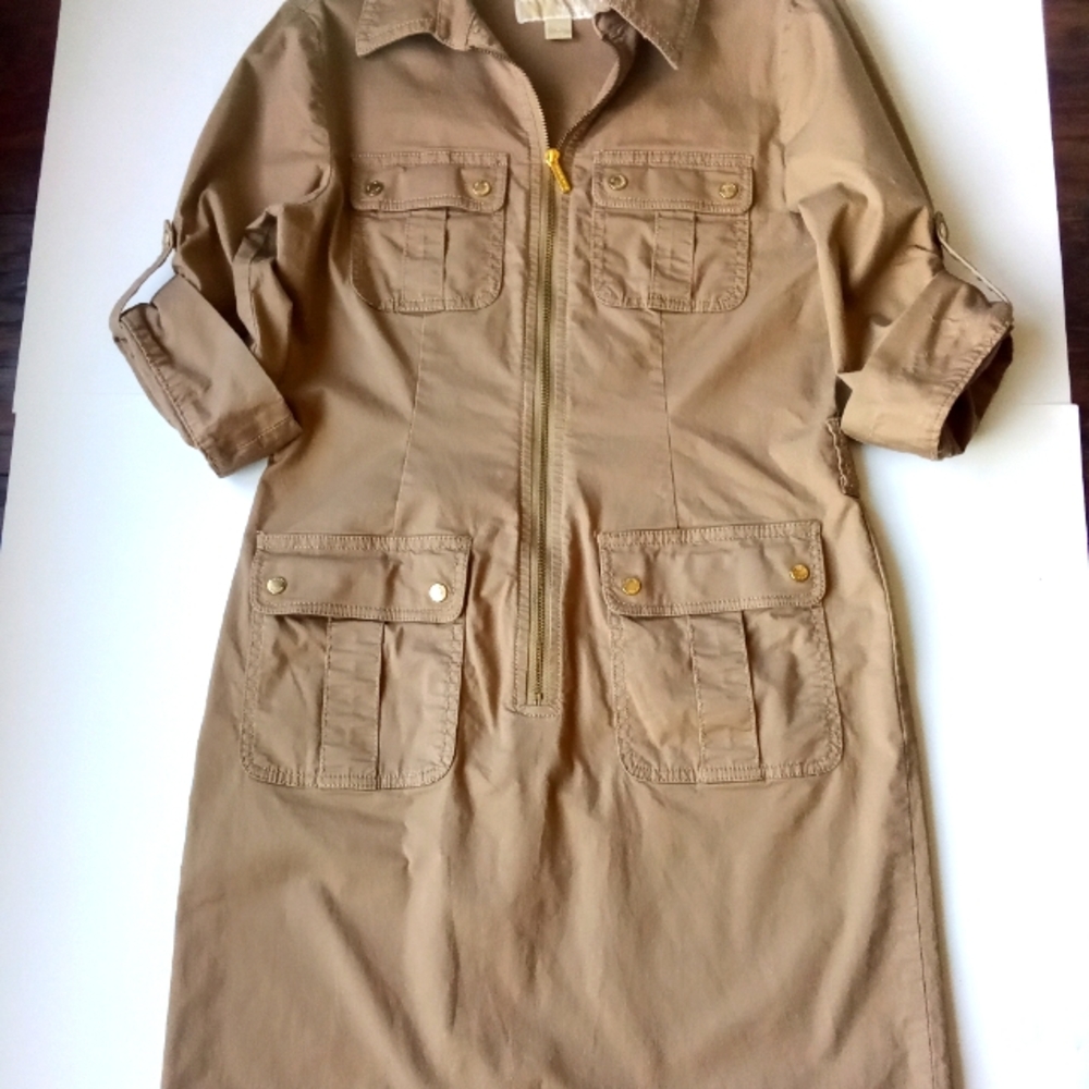 Michael Kors Khaki Dress Small